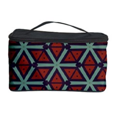 Cubes Pattern Abstract Design Cosmetic Storage Case by LalyLauraFLM