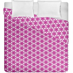 Cute Pretty Elegant Pattern Duvet Cover (king Size) by GardenOfOphir