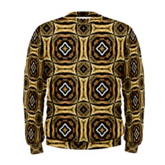 Faux Animal Print Pattern Men s Sweatshirts