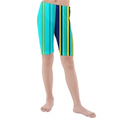 Hot Stripes Aqua Kid s Swimwear by ImpressiveMoments