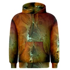 Beautiful Abstract Floral Design Men s Pullover Hoodies by FantasyWorld7