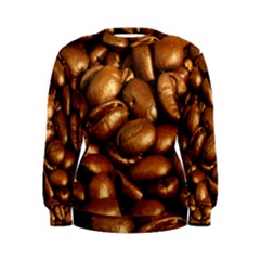 Chocolate Coffee Beans Women s Sweatshirts