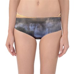 Iguazu Falls Mid-waist Bikini Bottoms by trendistuff