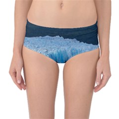 Perito Moreno Glacier Mid-waist Bikini Bottoms by trendistuff