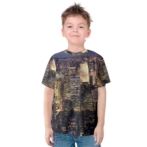 New York 1 Kid s Cotton Tee by trendistuff