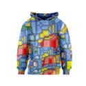 3d shapes Kid s Pullover Hoodie View1