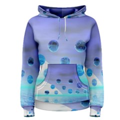 Moonlight Wonder, Abstract Journey To The Unknown Women s Pullover Hoodie by DianeClancy