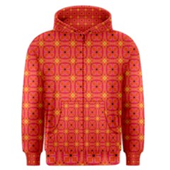 Peach Apricot Cinnamon Nutmeg Kitchen Modern Abstract Men s Zipper Hoodie by DianeClancy