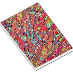 Expressive Abstract Grunge Large Memo Pads