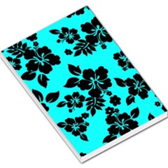 Blue Dark Hawaiian Large Memo Pads