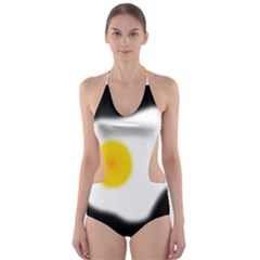 Egg Cut-out One Piece Swimsuit by Valentinaart
