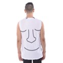 Sleeping face Men s Basketball Tank Top View2