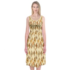 Shell We Dance? Midi Sleeveless Dress