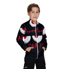 Halloween Party - Red Eyes Monster Wind Breaker (kids) by Valentinaart