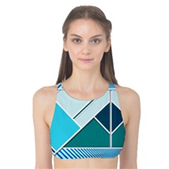 Logo Concept Banner Header Idea Tank Bikini Top by Amaryn4rt