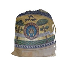 Peace Monument Werder Mountain Drawstring Pouches (extra Large) by Amaryn4rt