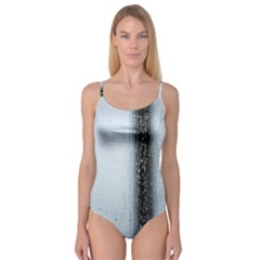 Rain Raindrop Drop Of Water Drip Camisole Leotard  by Amaryn4rt
