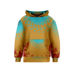 Bluesunfractal Kids  Pullover Hoodie by digitaldivadesigns