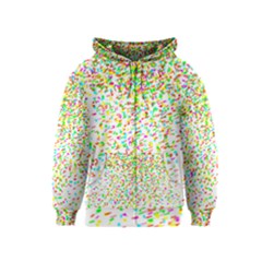 Confetti Celebration Party Colorful Kids  Zipper Hoodie by Nexatart