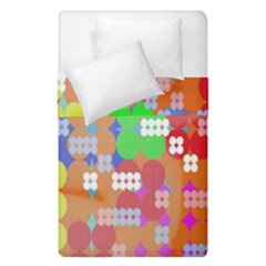 Abstract Polka Dot Pattern Duvet Cover Double Side (single Size) by Nexatart