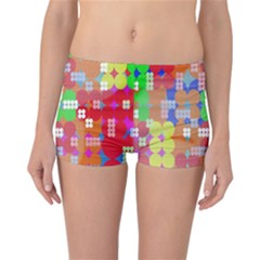 Abstract Polka Dot Pattern Reversible Bikini Bottoms by Nexatart