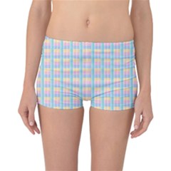 Grid Squares Texture Pattern Reversible Bikini Bottoms by Nexatart