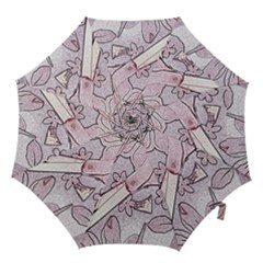 Newspaper Patterns Cutting Up Fabric Hook Handle Umbrellas (large)