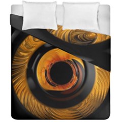 Fractal Mathematics Abstract Duvet Cover Double Side (california King Size) by Amaryn4rt