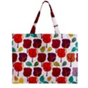 Tree Pattern Background Zipper Mini Tote Bag View2