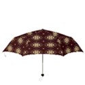 Seamless Ornament Symmetry Lines Folding Umbrellas View3
