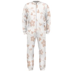 Floral Pattern Onepiece Jumpsuit (men)  by Valentinaart