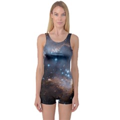 New Stars One Piece Boyleg Swimsuit by SpaceShop