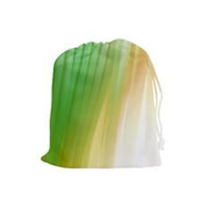 Folded Paint Texture Background Drawstring Pouches (large)  by Simbadda
