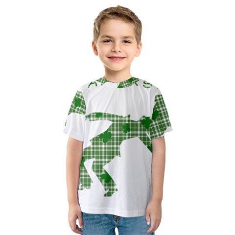 St  Patrick s Day Kids  Sport Mesh Tee by Valentinaart