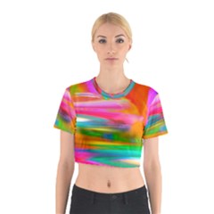 Abstract Illustration Nameless Fantasy Cotton Crop Top by Amaryn4rt