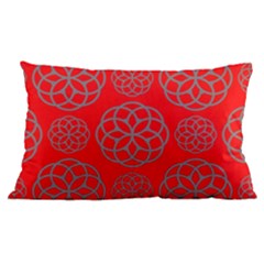 Geometric Circles Seamless Pattern On Red Background Samsung Galaxy Note 4 Case (black) by Simbadda