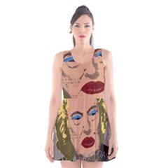 Happy Birthday Mr  President  Scoop Neck Skater Dress