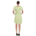 Polka dots Short Sleeve V-neck Flare Dress View2