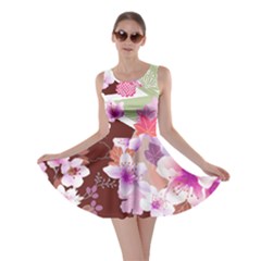 Wine River Skater Dress by CoolDesigns