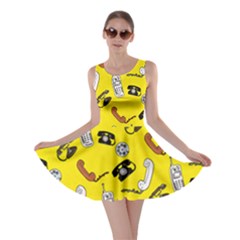 Frizzle Phone 3 Skater Dress by CoolDesigns