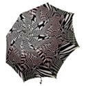 Abstract Fauna Pattern When Zebra And Giraffe Melt Together Hook Handle Umbrellas (Large) View2