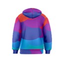 Circles Colorful Balloon Circle Purple Blue Red Orange Kids  Zipper Hoodie View2