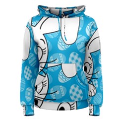 Easter Bunny  Women s Pullover Hoodie