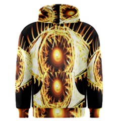 Flame Eye Burning Hot Eye Illustration Men s Pullover Hoodie by Nexatart