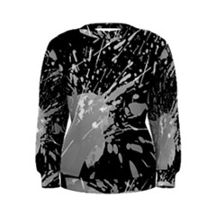 Art About Ball Abstract Colorful Women s Sweatshirt by Nexatart