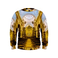 Church The Worship Quito Ecuador Kids  Sweatshirt by Nexatart