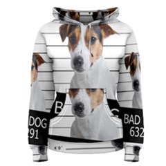 Bad Dog Women s Pullover Hoodie by Valentinaart