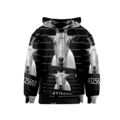Criminal Goat  Kids  Zipper Hoodie by Valentinaart
