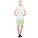 Butterfly Green Flower Floral Leaf Animals Braces Suspender Skirt View2
