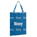 Money White Blue Color Classic Tote Bag View2
